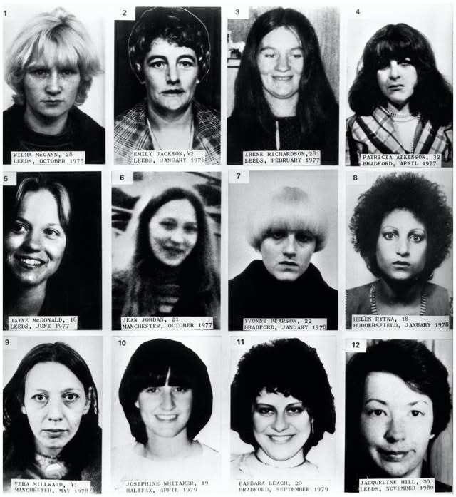 Yorkshire Ripper victims