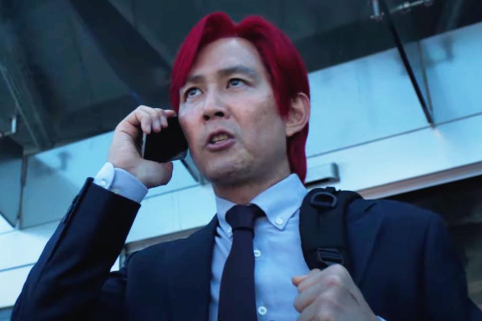 <p>Netflix/YouTube</p> Seong Gi-hun in Squid Game season 2.