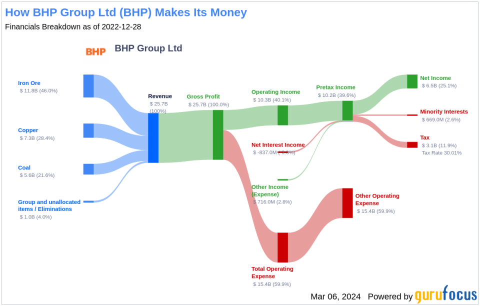 BHP Group Ltd's Dividend Analysis