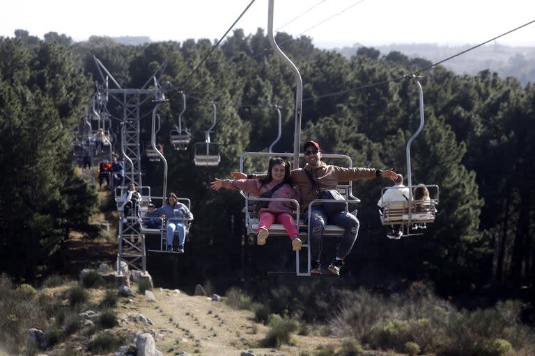 La aerosilla del Cerro El Centinela tiene un recorrido de 600 metros 