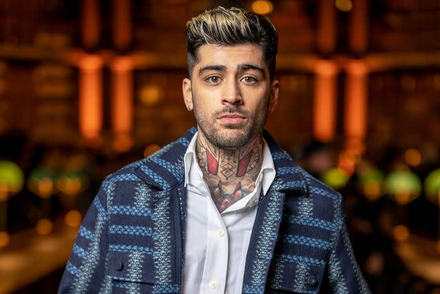 <p>Swan Gallet/WWD/Getty</p> Zayn Malik at Kenzo Men's Fall 2024 as part of Paris Men's Fashion Week on Jan. 19, 2024 in Paris, France.