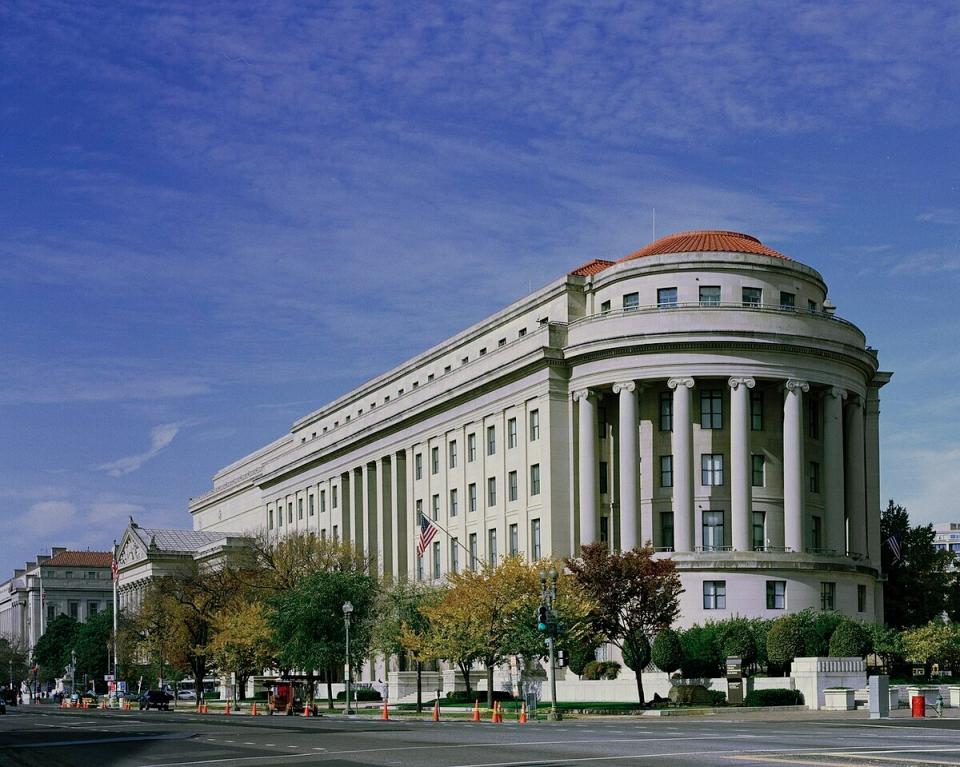 美國聯邦貿易委員會位於華盛頓的總部。資料照片。 圖：翻攝自維基百科