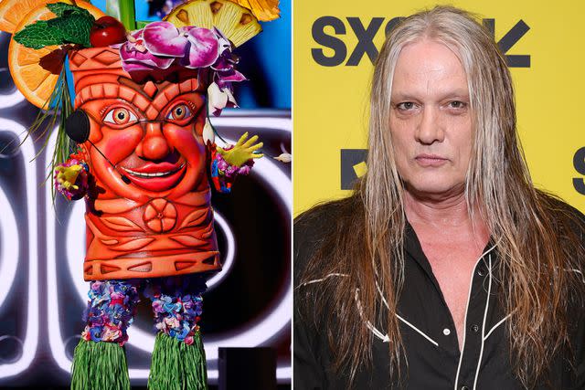 <p>Michael Becker / FOX; Rich Fury/Getty</p> Sebastian Bach as Tiki