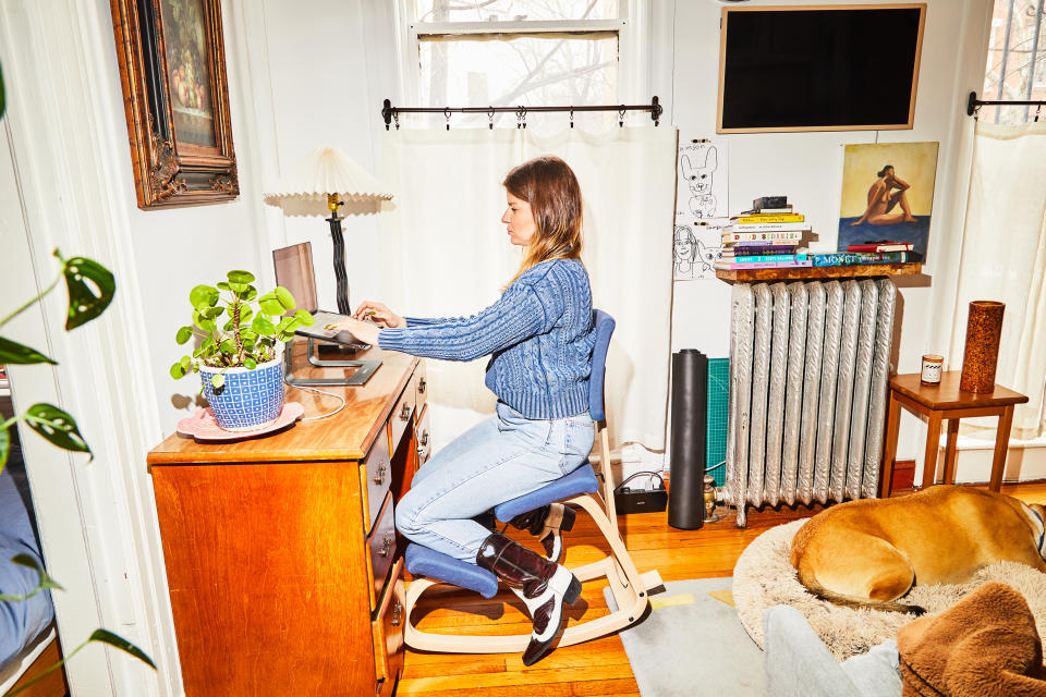 Lee Tilghman en el barrio de Brooklyn, el 24 de marzo de 2023. (Amy Lombard/The New York Times)