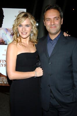 Kate Winslet and husband Sam Mendes at the New York premiere of Miramax Films' Finding Neverland