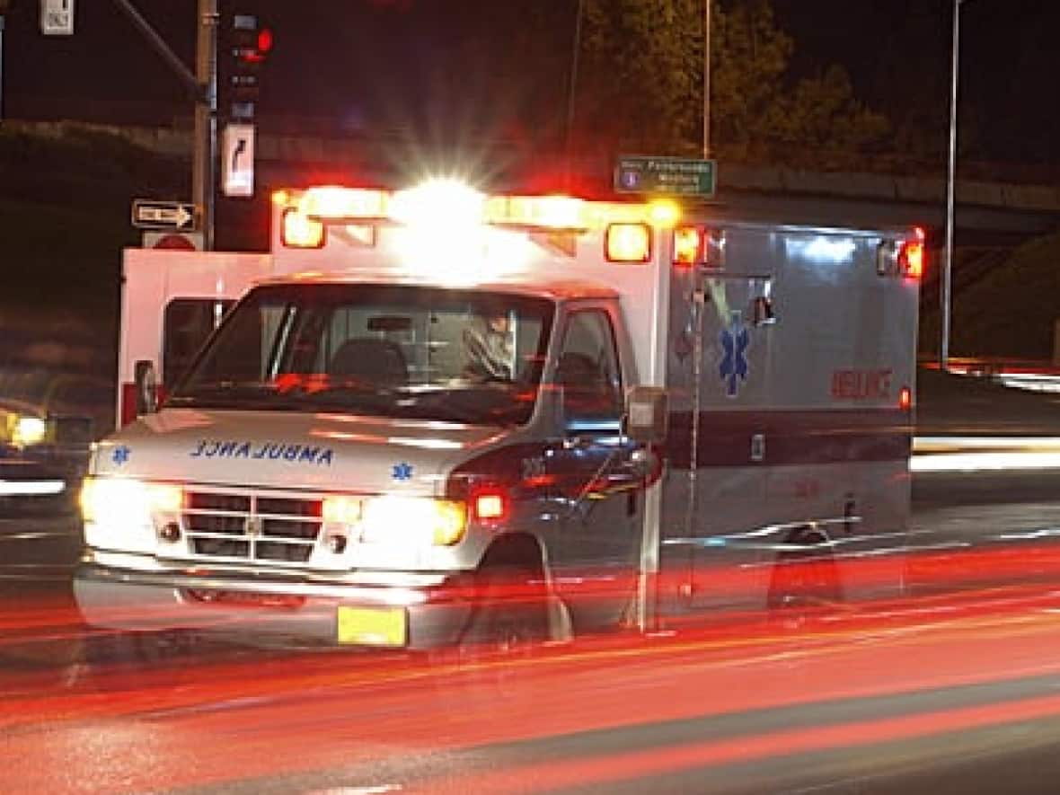 A new report from the Alberta government found that the current centralized EMS dispatch model was not affecting wait times. Wood Buffalo Mayor Sandy Bowman says he's still calling for a local EMS dispatch system.  (CBC - image credit)