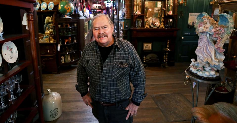 Joe Ley has been running Joe Ley Antiques for over 50 years in Louisville. Oct. 18, 2019
