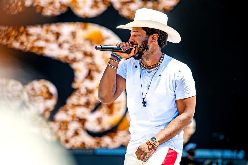 Willie Jones performs on the Mane Stage during Stagecoach in Indio, Calif., on Sunday, April 28, 2024.