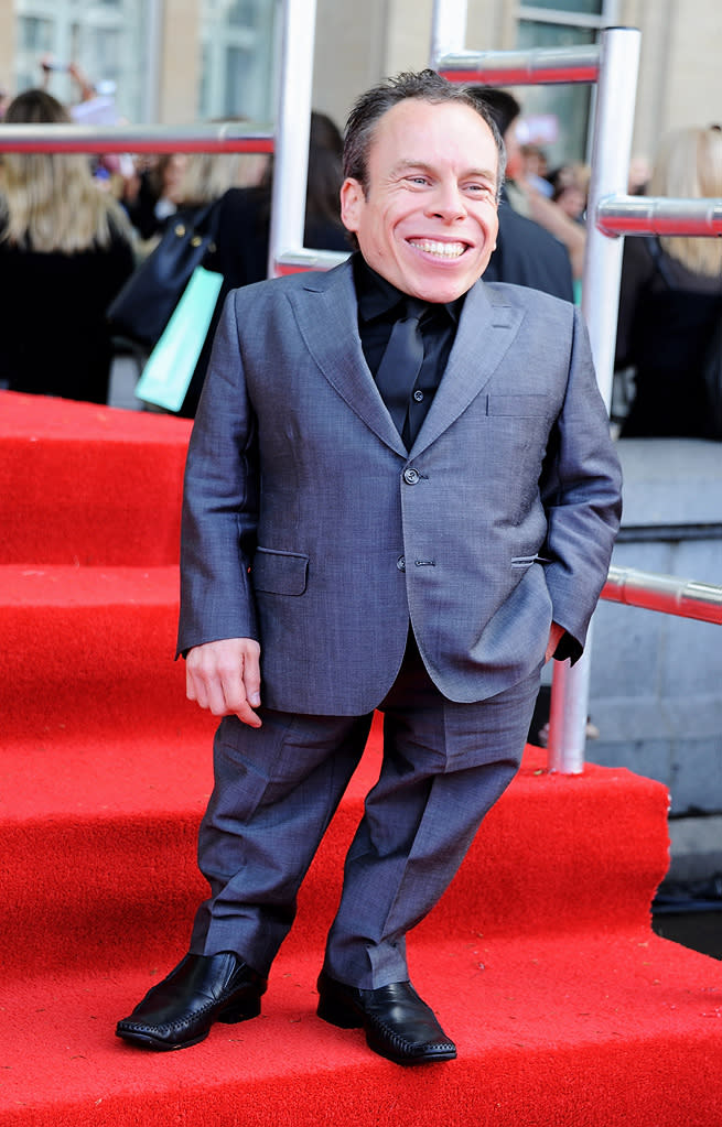 Harry Potter and the Deathly Hallows Part 2 2011 UK Premiere Warwick Davis