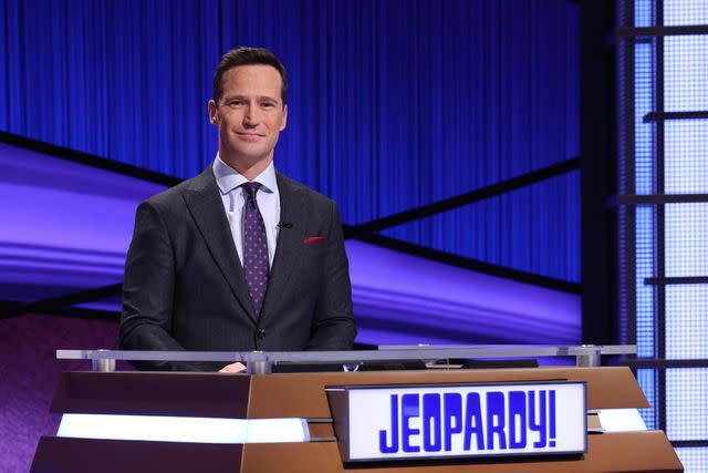 Carol Kaelson/Jeopardy Productions Mike Richards on 'Jeopardy!'