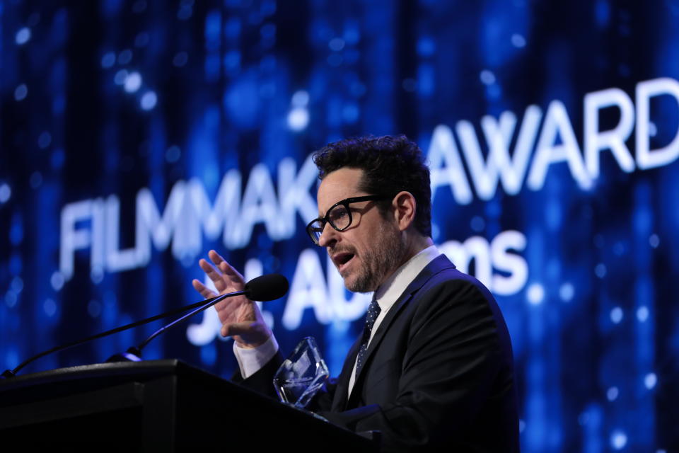 JJ Abrams on Saturday at the CAS Awards