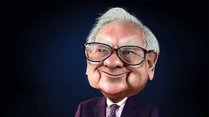 Warren Buffett Caricature