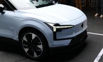 <p>Photos of Volvo's upcoming EX30 compact electric SUV from its North American debut in New York City</p> 