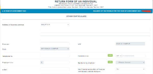 CH_Self-Employed LHDN Income Tax e-Filing - 5 - Updated