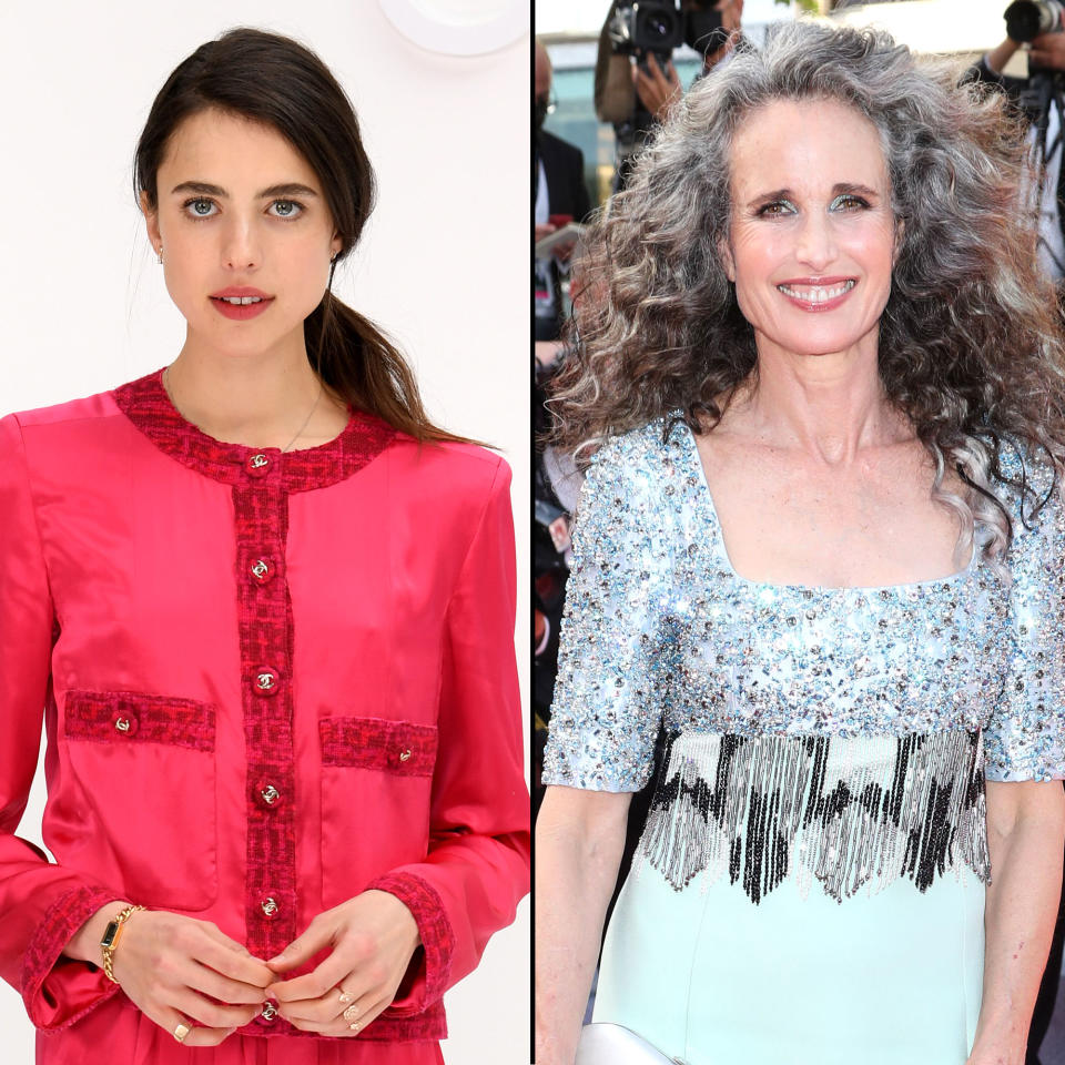 Margaret Qualley and Andie MacDowell