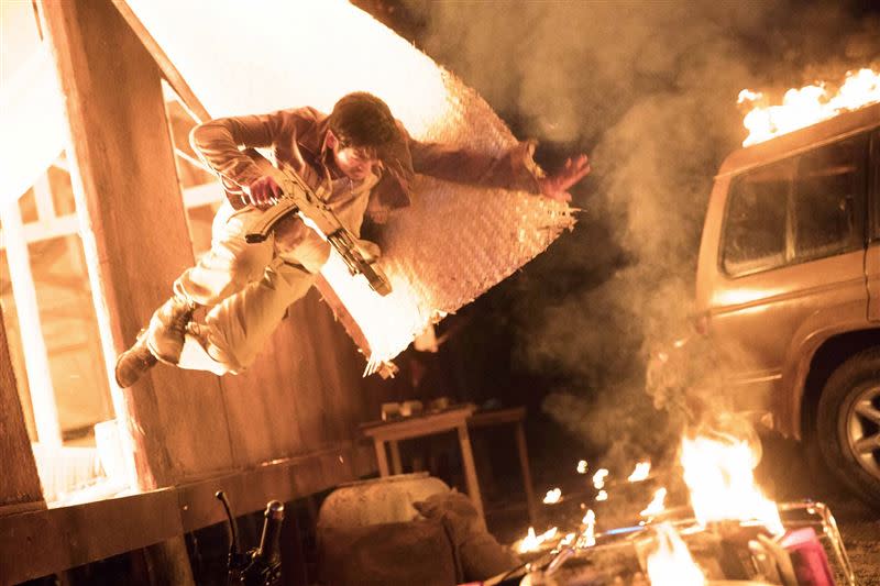 郭富城很怕火，但在《掃毒3：人在天涯》仍親自上陣。（圖／華映娛樂提供）