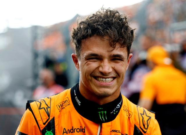 Dutch Grand Prix: Lando Norris insists talk of title showdown with Max Verstappen is 'stupid' despite win