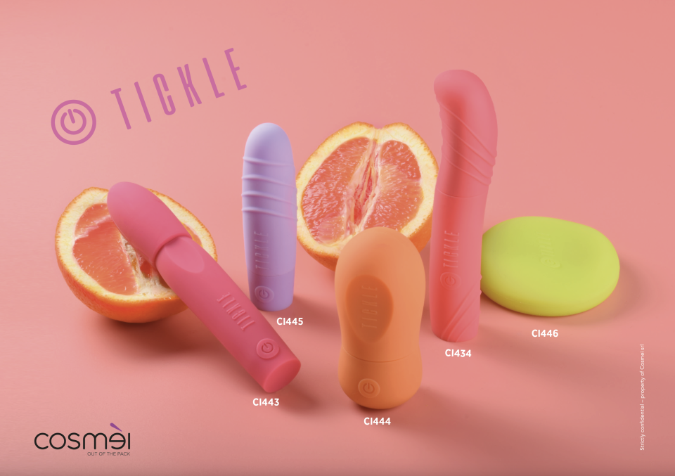 The Tickle collection by Cosmei.