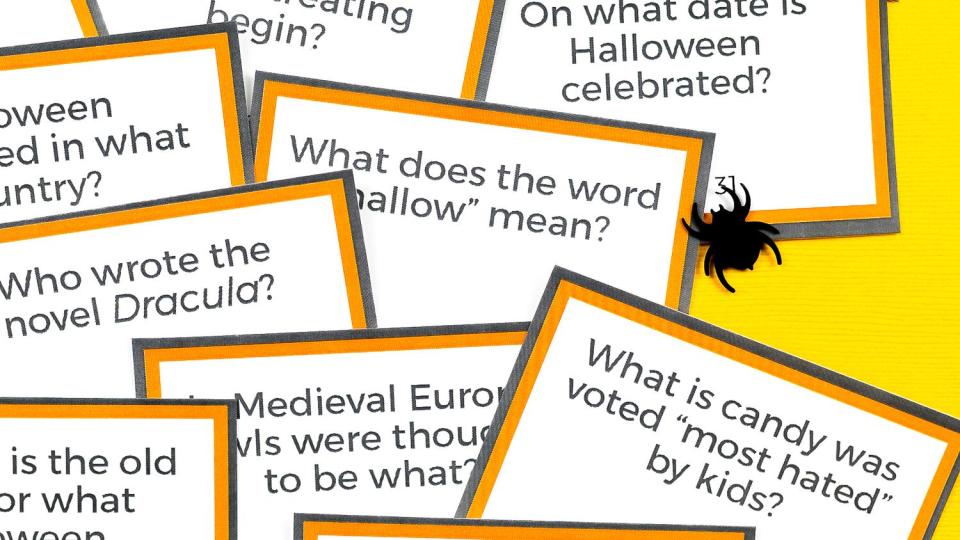 printable halloween trivia halloween games