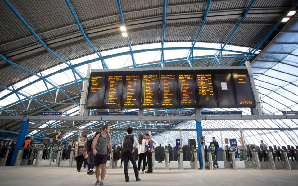 Billions have been poured into the railway in recent years but constant fare rises mean passengers still feel let down - PA