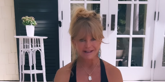 Goldie Hawn Nipples Big - At 76, Goldie Hawn Looks So Strong While Working Out in New IG Video