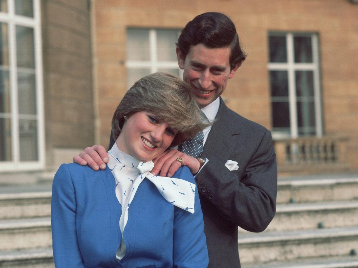 charles and diana engaged