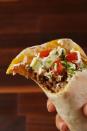 <p>A taco guaranteed to not fall apart.</p><p>Get the <a href="https://www.delish.com/uk/cooking/recipes/a33641642/taco-cones-recipe/" rel="nofollow noopener" target="_blank" data-ylk="slk:Taco Cones;elm:context_link;itc:0;sec:content-canvas" class="link ">Taco Cones</a> recipe. </p>