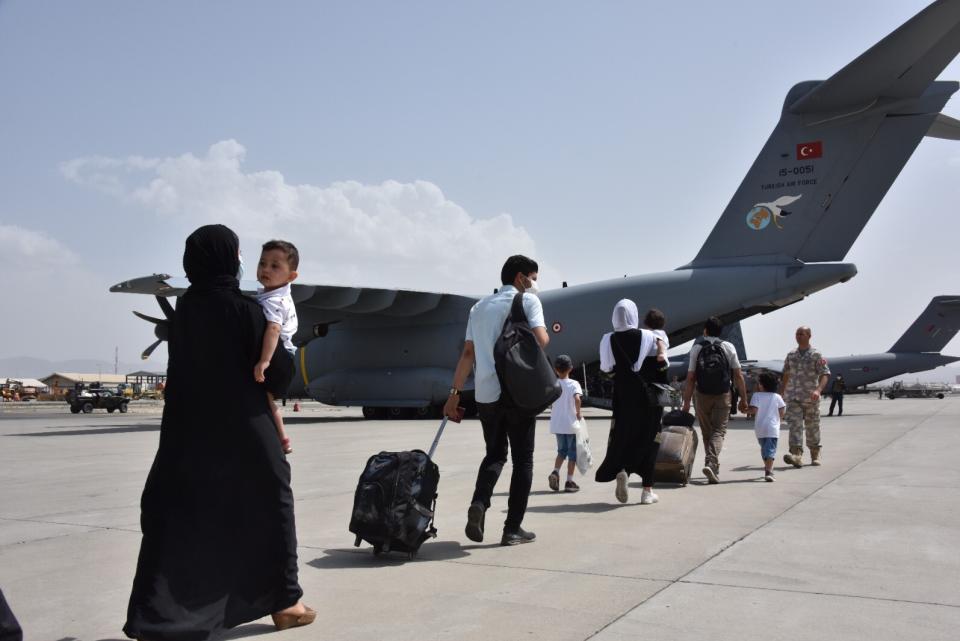 KABUL, AFGHANISTAN - AUGUST 18: (----EDITORIAL USE ONLY - MANDATORY CREDIT - 