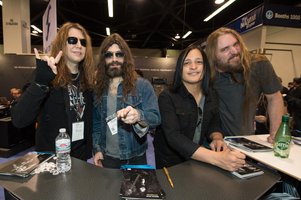 Marten Andersson (Steelheart) Michael Devin (Whitesnake), Robbie Crane (Black Star Riders), Steve DiGiorgio (Testament)