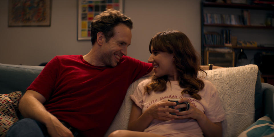 Rafe Spall and Esther Smith co-star in Trying. (Apple TV+)