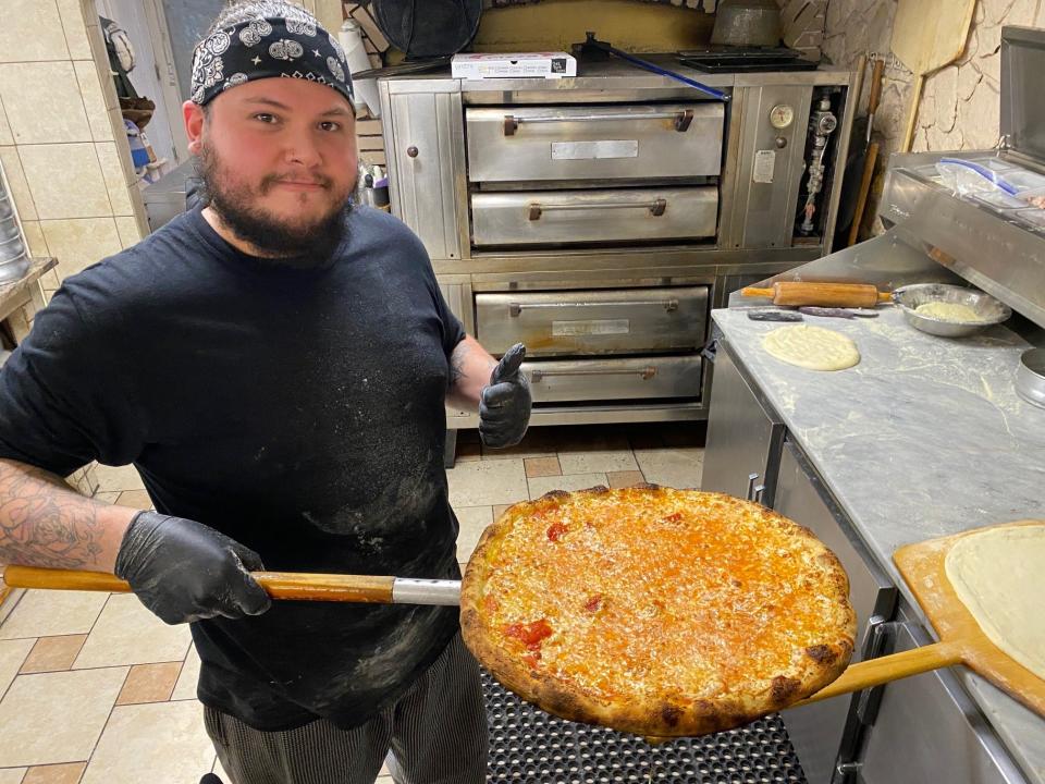 Marcello Segura opened his doors just over a year ago, but his Saddle Brook pizzeria, Grumpy's, has developed enough of a following to earn a berth in the Jersey Pizza Joint Pizza Bowl 3, where 16 top pizza parlors from around the state compete in a bakeoff.