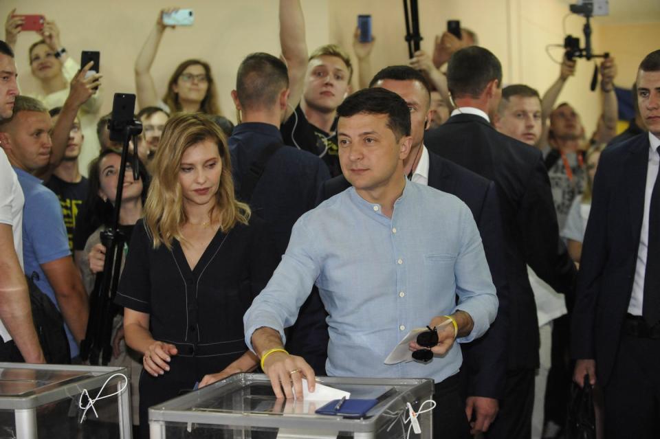 volodymyr zelensky olena zelenska