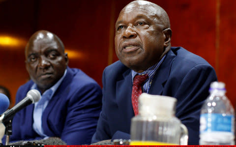 Zimbabwean War veterans leader Christopher Mutsvangwa - Credit: Anadolu Agency