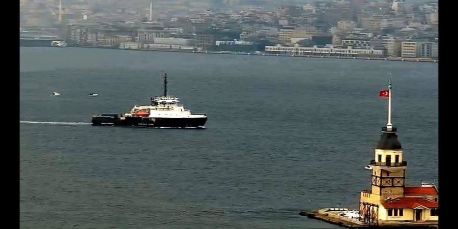 The Russian Black Sea Fleet tugboat the Vasiliy Bekh