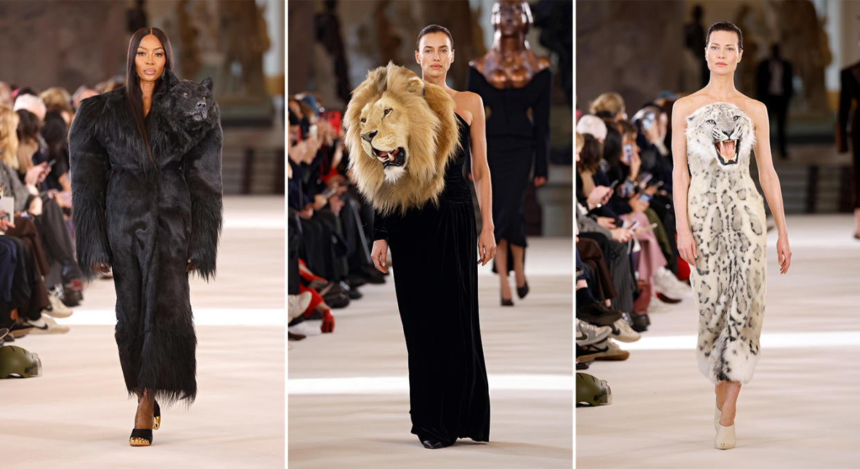 schiaparelli haute couture kylie jenner lion