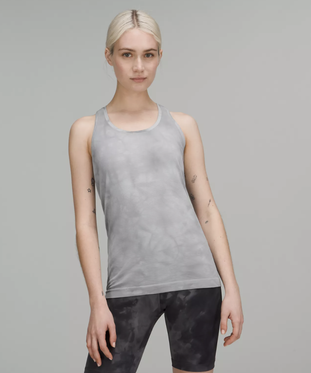 Lululemon Cool Racerback Nulu Tank Gray Size 2 - $23 (61% Off Retail) -  From sophie