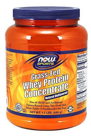 NOW Sports Grass-Fed Whey Protein Concentrate