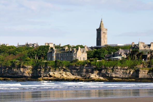 st andrews in scotland where...