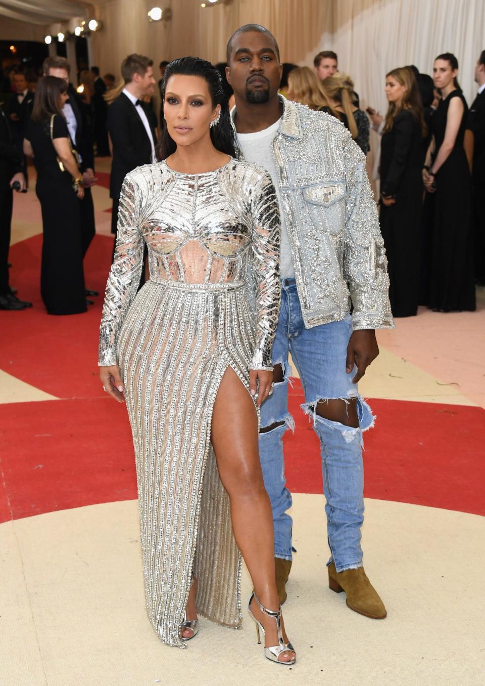 Kim Kardashian-West and Kanye West