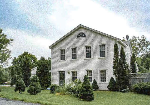 The author's home is seen in 2011, the year of the foreclosure.