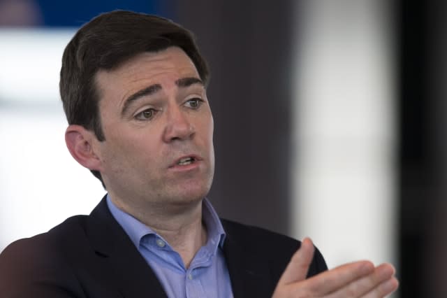 Andy Burnham bids to be Labour Party's candidate for Manchester mayor