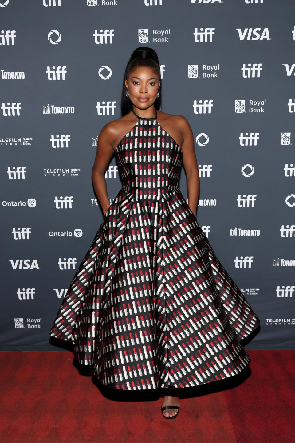 TORONTO, ONTARIO - SEPTEMBER 09: Gabrielle Union attends the premiere of 