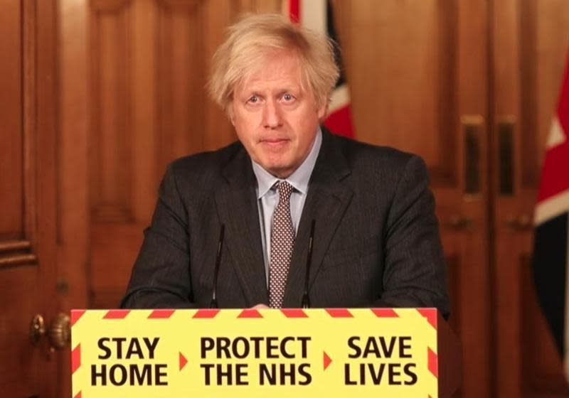 英國首相強生（Boris Johnson）宣布，將會在兩週內解除所有防疫規定。（翻攝Boris Johnson臉書）