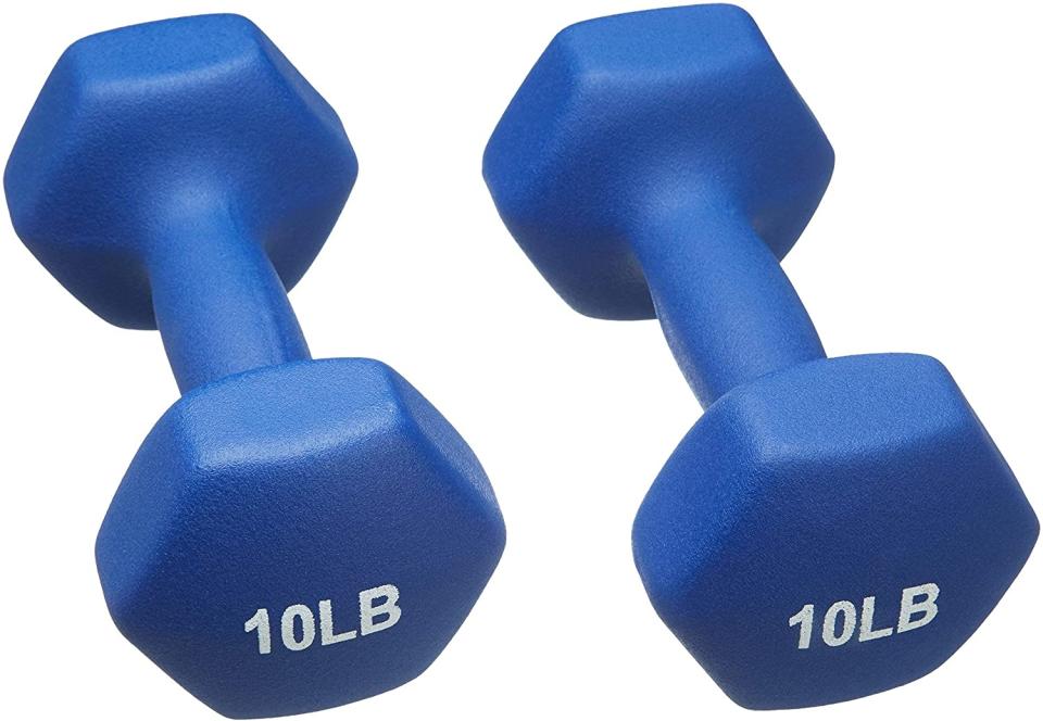 Add these comfy dumbbells to your collection. (Photo: Amazon)