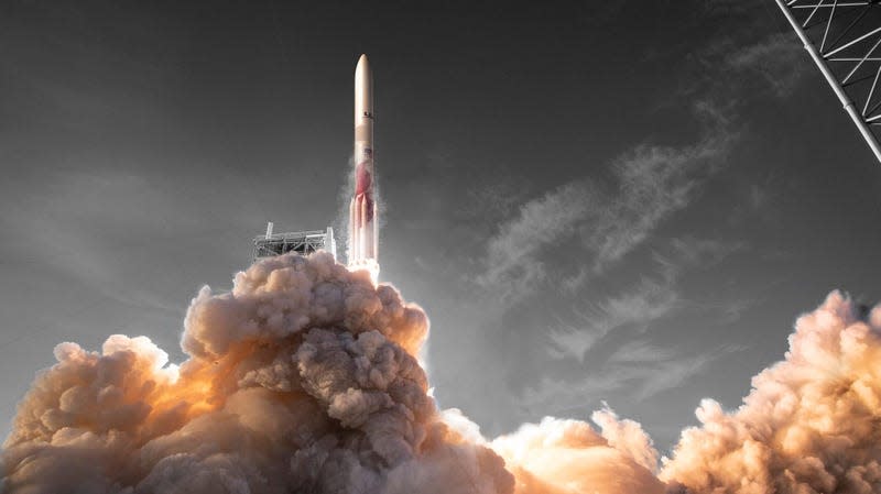 Conceptual image of ULA Vulcan Centaur launch. 