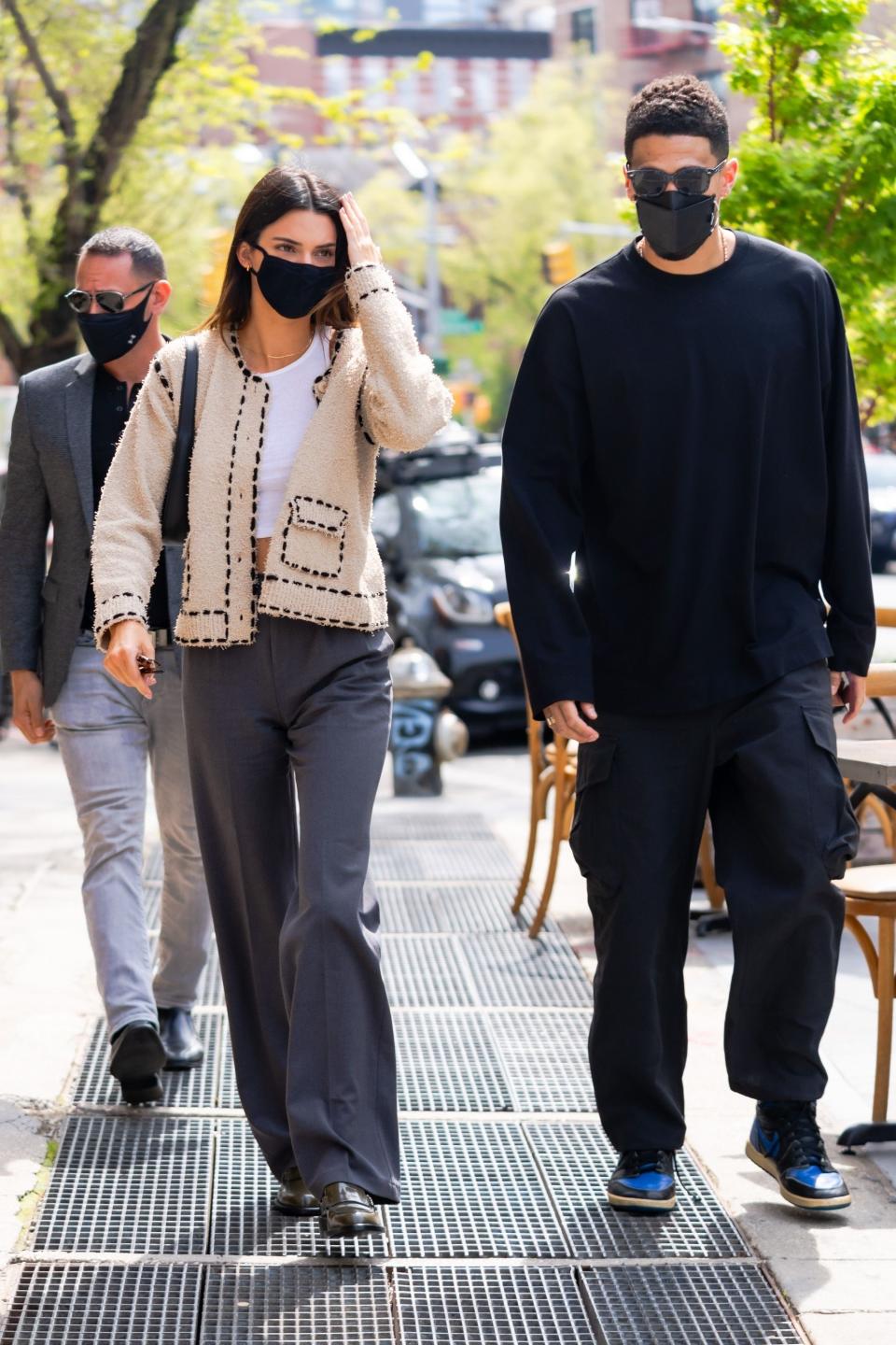 Kendall Jenner and Devin Booker