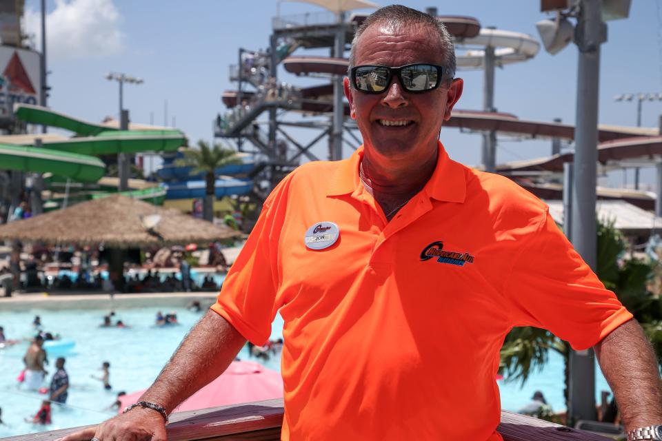 Jon Campbell is the operations manager at Hurricane Alley Waterpark. He has been with the local business since it broke ground 11 years ago.