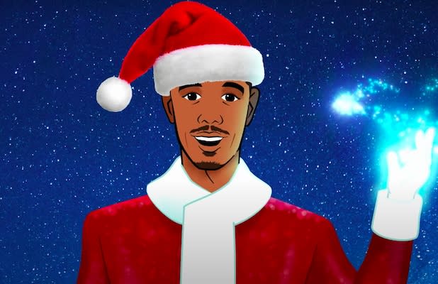 Nick Cannon's Cartoon Santa Makes a Bad Christmas Pun in 'Masked