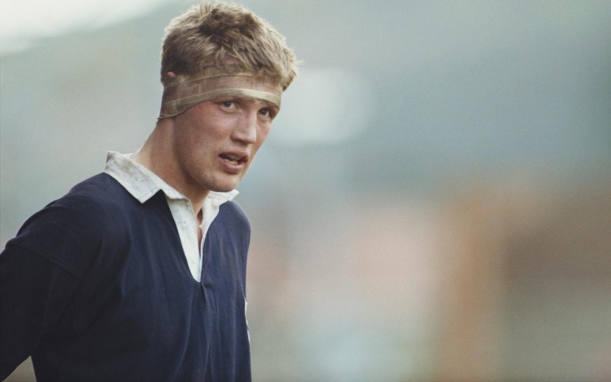 Doddie Weir in action for Scotland - Doddie Weir dies, aged 52, after five-year battle with Motor Neurone Disease - Tom Hevezi/Getty Images