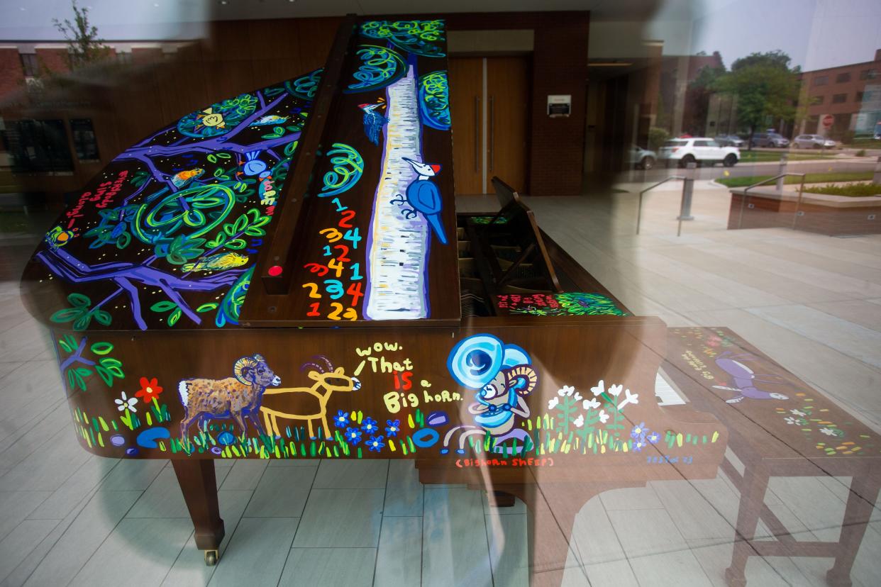 A new and unique concert series is underway in Holland, and includes a hand-painted, colorful piano and performances from all ages and skill levels.
